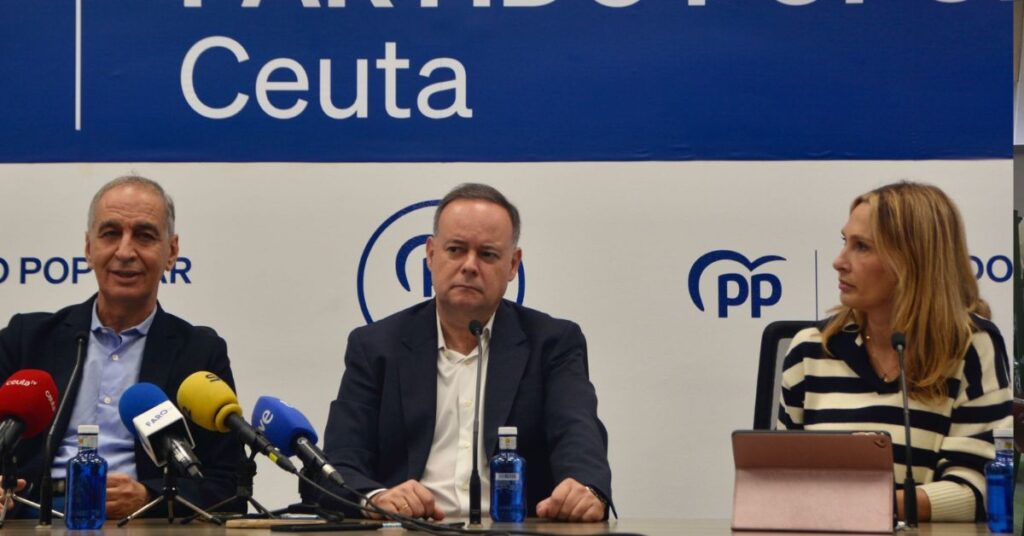 Representantes del Partido Popular de Ceuta
