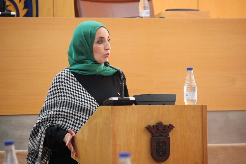 Fátima Hamed, portavoz del MCyD