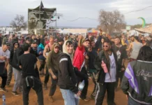 La rave junto al pantano del Cenajo podría continuar hasta el Día de Reyes