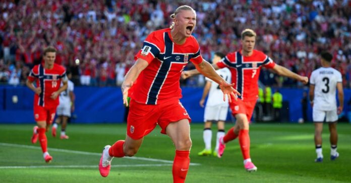 Irak 1 – Noruega 4: Haaland irrumpe con un doblete en su estreno mundialista