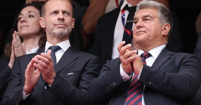 El artículo 4 de la UEFA, la llave legal que amenaza al Barcelona con la exclusión europea por el ‘Caso Negreira’