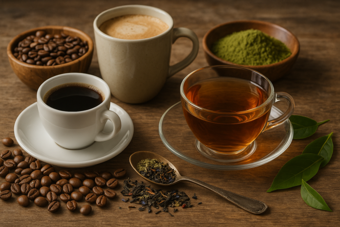 Curiosidades sobre el café y el té: datos sorprendentes, sabores y rituales