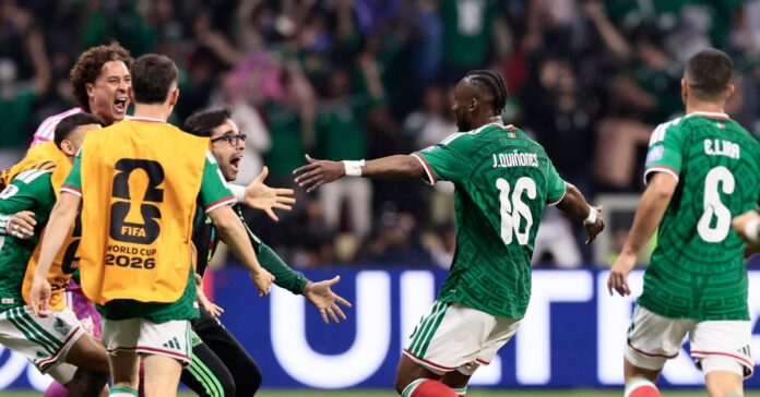 ¡Tormenta en el Azteca! México vence 2-0 a Ecuador y vuela de forma histórica al ‘quinto partido’