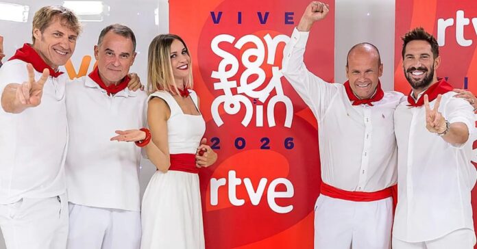 Quiénes son los presentadores y comentaristas de TVE para los encierros de San Fermín 2026: el equipo de RTVE en Pamplona