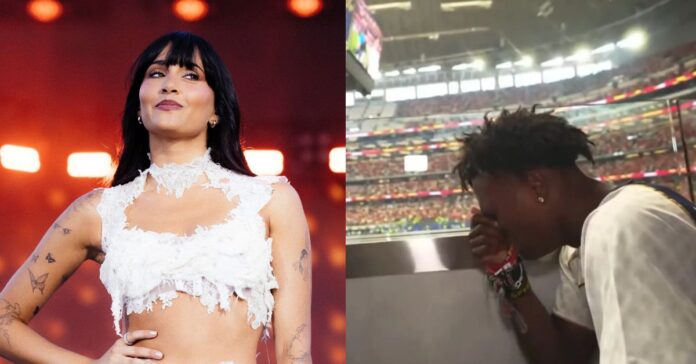 La reacción de Aitana al vídeo viral del ‘streamer’ Speed llorando por la eliminación de Cristiano Ronaldo