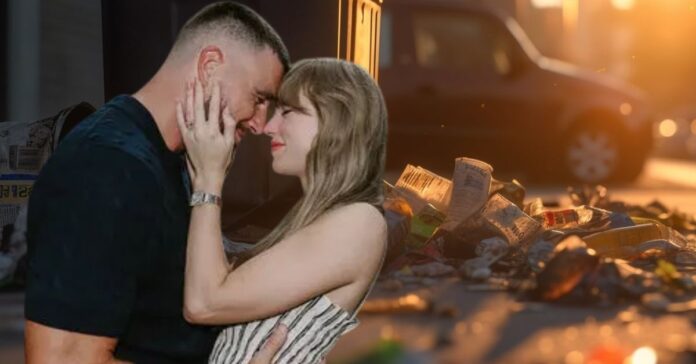 Venden la basura de la boda de Taylor Swift y Travis Kelce: éxito de ventas en internet de la «Edición No invitado»
