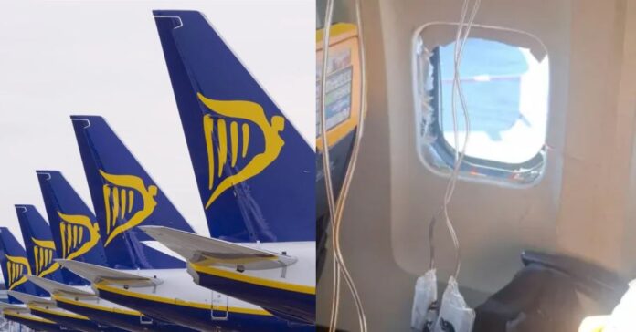 Despresurización en un vuelo de Ryanair: por qué se rompió la ventanilla del avión y qué recomiendan los expertos de seguridad aérea