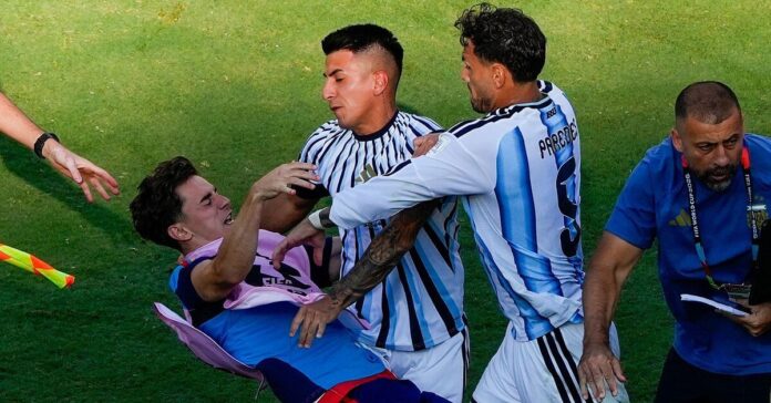 Tensión tras la final del Mundial 2026: varios jugadores argentinos agreden a Eric García y Gavi al término del partido