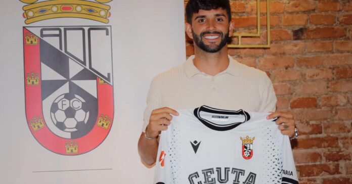 Alejandro Meléndez vuelve a la AD Ceuta FC: «Estoy muy feliz de regresar»
