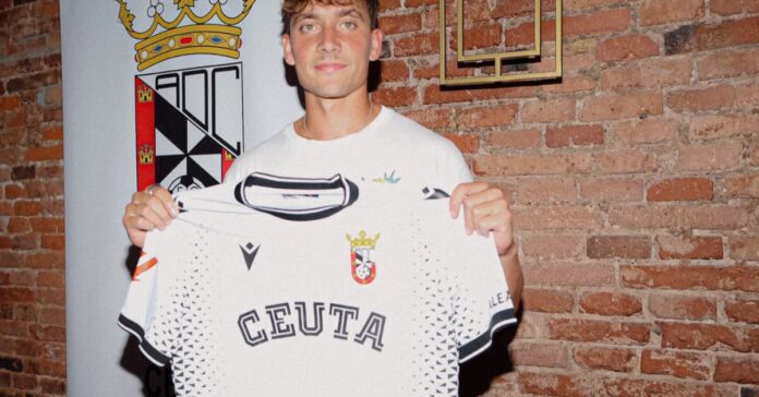 Álex Petxarromán, nuevo refuerzo para la AD Ceuta FC: «El proyecto deportivo me convenció desde el principio»