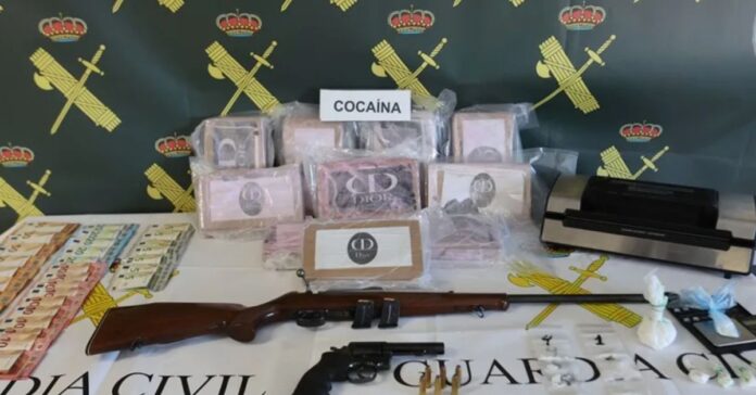Desarticulada en Salamanca una red de tráfico de cocaína con tres encarcelados y 12 kilos de droga incautados