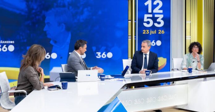El público avala de forma unánime la entrevista de Javier Ruiz a José Luis Rodríguez Zapatero en RTVE