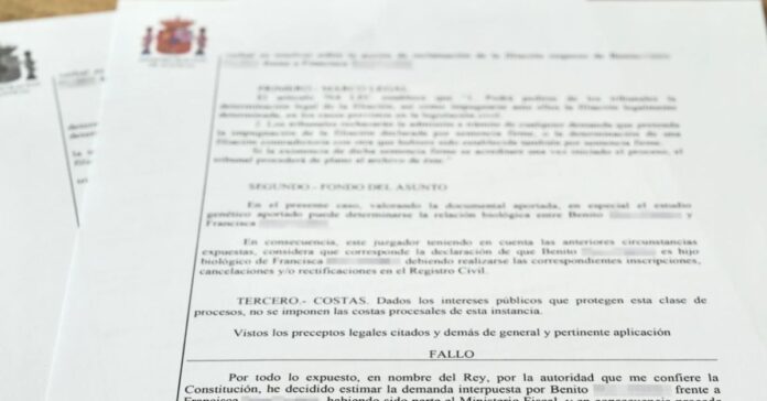 A sus 94 y 73 años, Curra y Benito ya son oficialmente madre e hijo tras casi tres décadas de silencio
