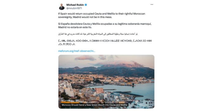Un exasesor del Pentágono pide a Trump reconocer Ceuta y Melilla como territorio marroquí