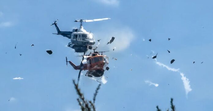 Tragedia aérea en Grecia: dos muertos tras chocar dos helicópteros que combatían un incendio