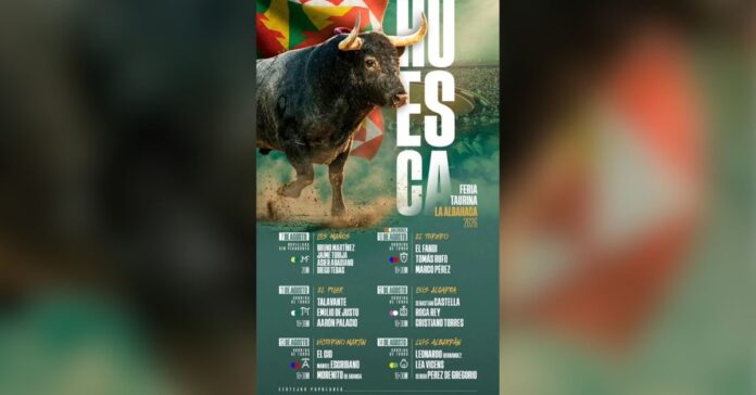 Feria de la Albahaca de Huesca 2026: fechas, carteles y entradas para ver a Roca Rey, Talavante y Emilio de Justo