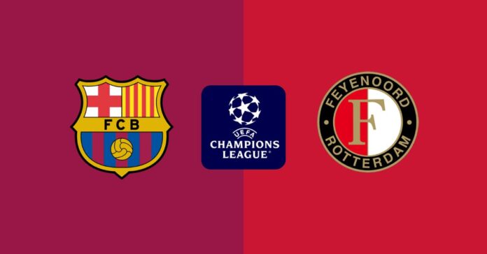 Barcelona vs Feyenoord: horario y dónde ver por TV el partido de la Champions League