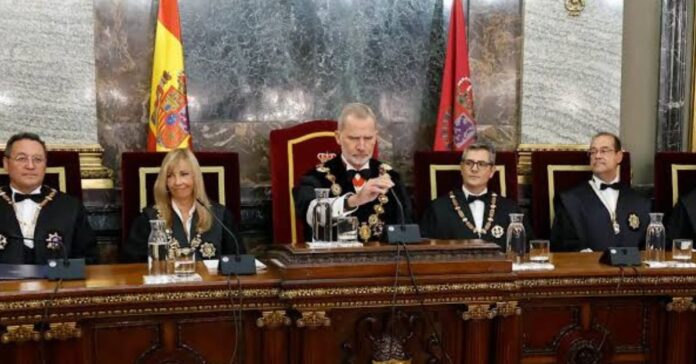 La ley de nietos y la crisis en Ceuta enturbian el acto de apertura del año judicial