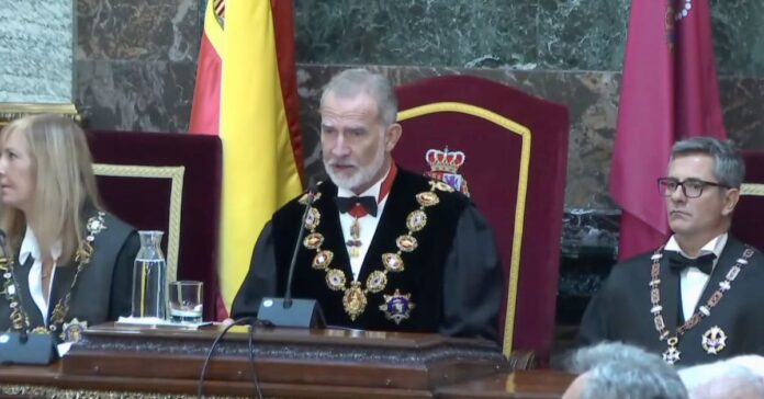 Isabel Perelló advierte en la apertura del año judicial que los ataques a los jueces suponen una «presión» inasumible