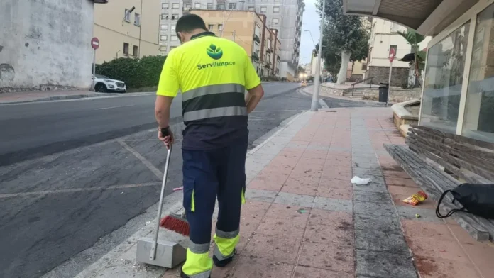 Servilimpce Ceuta solicita medidas de protección
