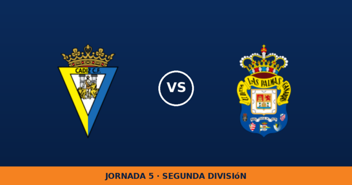 Cadiz – Las Palmas, en directo: jornada 5 de Segunda División