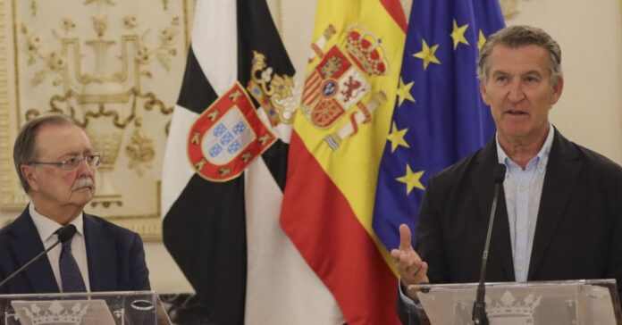 Feijóo tilda de «insostenible» la situación en Ceuta tras los incidentes en el traslado de migrantes: «Esto no es inmigración, es un problema de orden público»