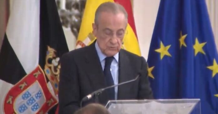 Florentino Pérez muestra su respaldo a Ceuta con una visita institucional tras la polémica de las camisetas de los futbolistas