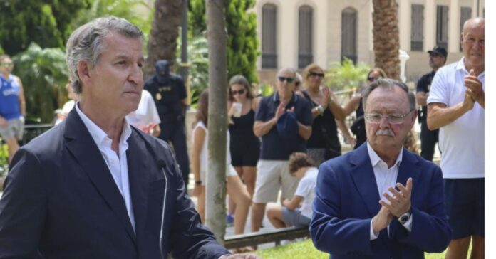 Feijóo internacionaliza la crisis de Ceuta con Manfred Weber y blindaje total a Juan Vivas: «A Vivas hay que darle las gracias»
