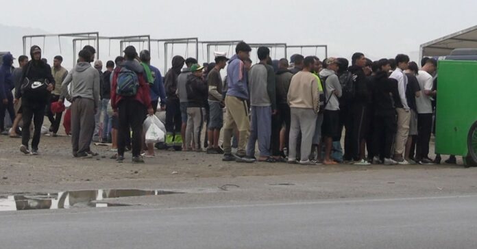 La Policía toma el control del Guano, el último reducto asistencial para migrantes en Ceuta