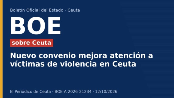 Nuevo convenio mejora atención a víctimas de violencia en Ceuta