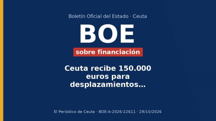 Ceuta recibe 150.000 euros para desplazamientos deportivos