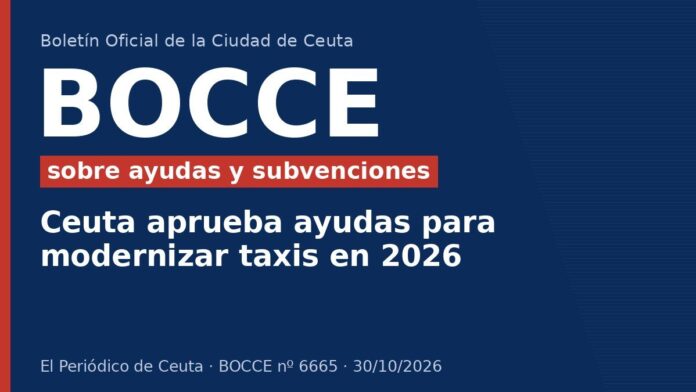 Ceuta aprueba ayudas para modernizar taxis en 2026
